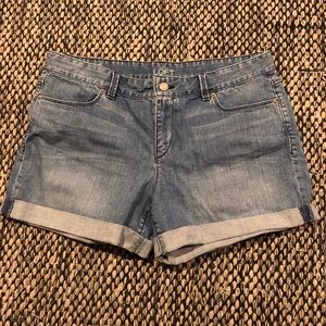 Loft denim shorts